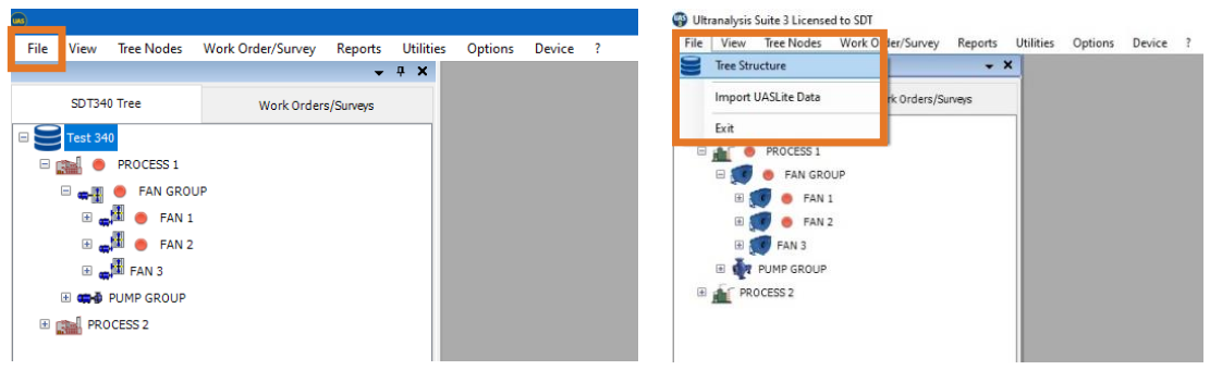 Database and Tree Structure