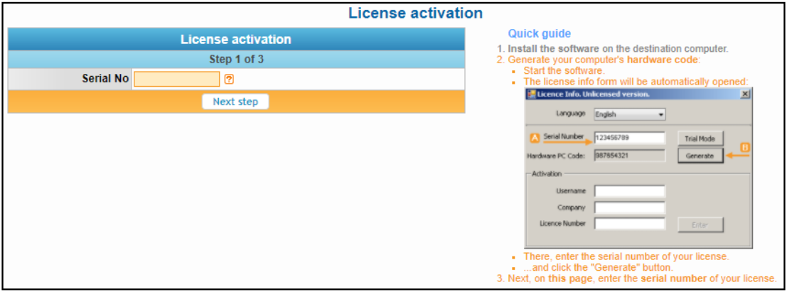 UAS Activation